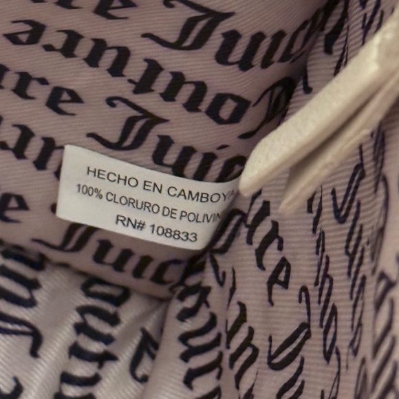 NWT Juicy Couture Ladylike Satchel Crossbody Purse - Picture 5 of 7